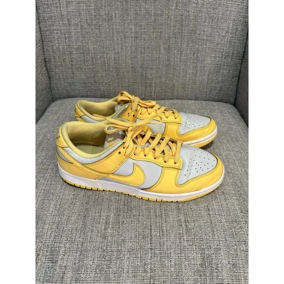 Men's Nike Dunk Low Sneakers Yellow Sz 11 DD1503-002 - Picture 3 of 8